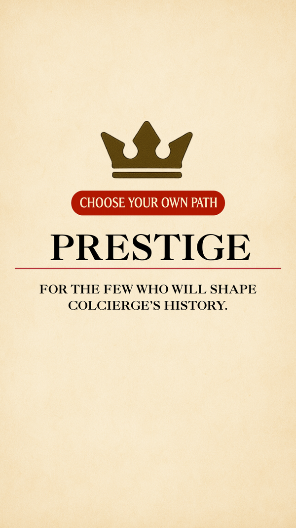 Prestige Membership Details